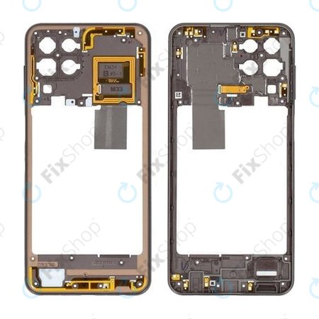 Samsung Galaxy M33 5G M336B - Srednji okvir (smeđi) - GH98-47410B originalni servisni paket