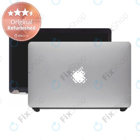 Apple MacBook Pro 13" A1989 (2018 - 2019) - LCD zaslon + prednje staklo + Maska (srebrno) Original Refurbished