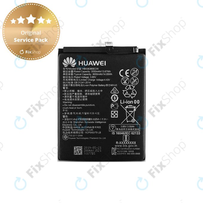 Huawei P30 - Baterija HB436380ECW 3650mAh - 24022804