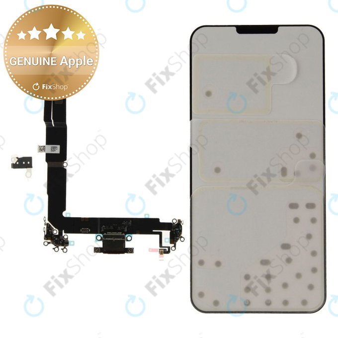 Konektor za punjenje + Flex kabel za iPhone 16 Plus | Black | 923-11092 | Genuine Apple