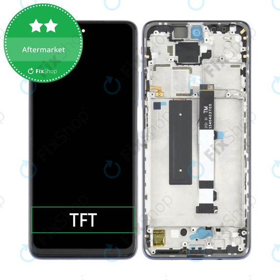 Xiaomi Mi 10T Lite 5G - LCD zaslon + zaslon osjetljiv na dodir + okvir (Pearl Gray) TFT
