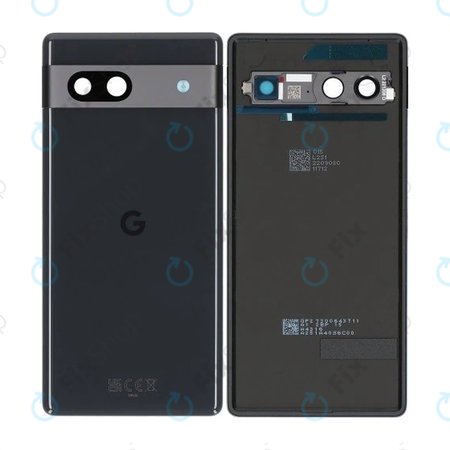 Google Pixel 7a - Poklopac baterije (Charcoal) - G949-00387-00 Genuine Service Pack