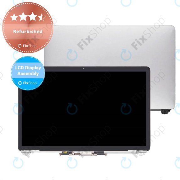 Apple MacBook Air 13" A1932 (2018) - LCD zaslon + prednje staklo + kućište (Silver) Refurbished