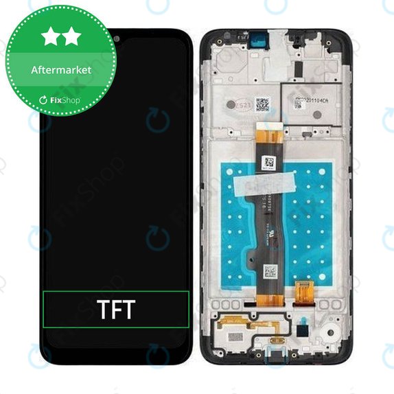 Motorola Moto E7 XT2095 - LCD zaslon + zaslon osjetljiv na dodir + okvir (Mineral Gray) TFT