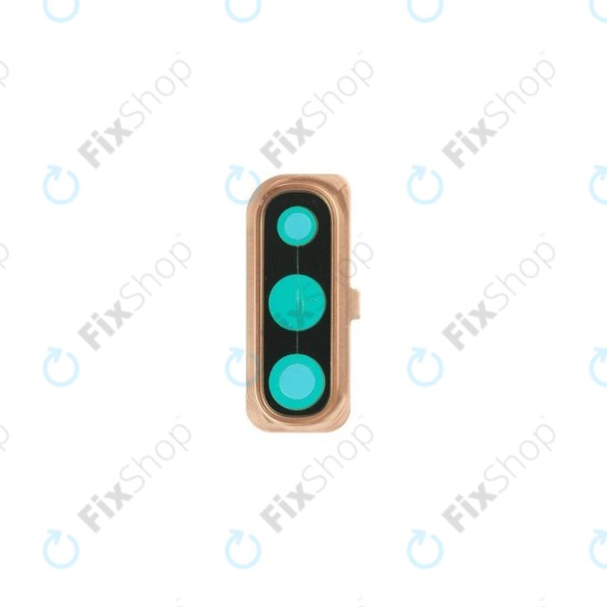 Samsung Galaxy A50 A505F - Okvir stražnje leće kamere (koraljni) - GH98-44064D Originalni servisni paket