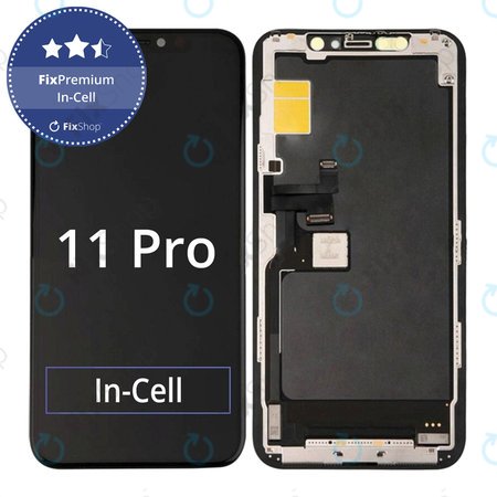 Apple iPhone 11 Pro - LCD zaslon + zaslon osjetljiv na dodir + okvir In-Cell FixPremium