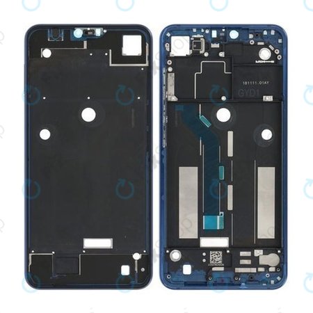 Xiaomi Mi 8 Lite - Sprednji okvir (Aurora Blue)