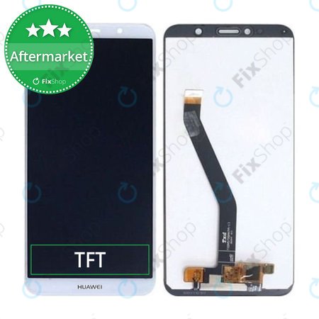 Huawei Y6 (2018) - LCD zaslon + zaslon osjetljiv na dodir (White) TFT