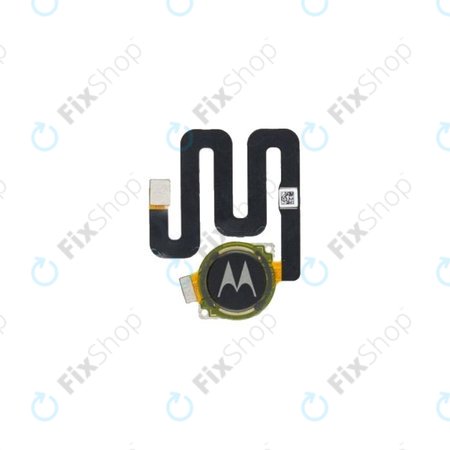 Motorola One (P30 Play) - Senzor otiska prsta + fleksibilni kabel (crni)