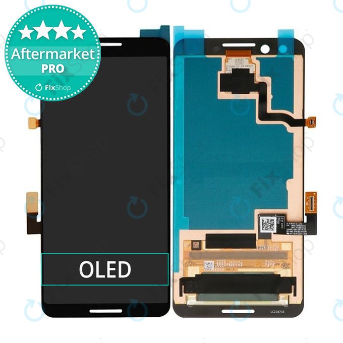 Google Pixel 3 - LCD zaslon + zaslon osjetljiv na dodir OLED