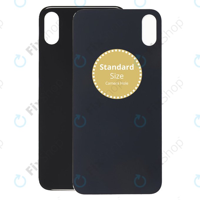 Apple iPhone XS Max - Stražnje staklo kućišta (Space Gray)