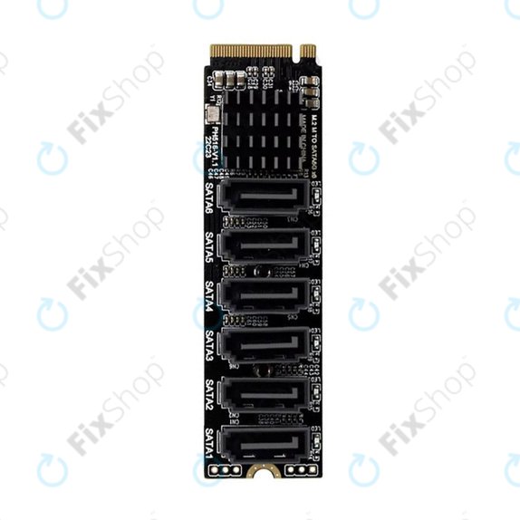 M.2 PCIe kartica za proširenje, 6 SATA III priključaka