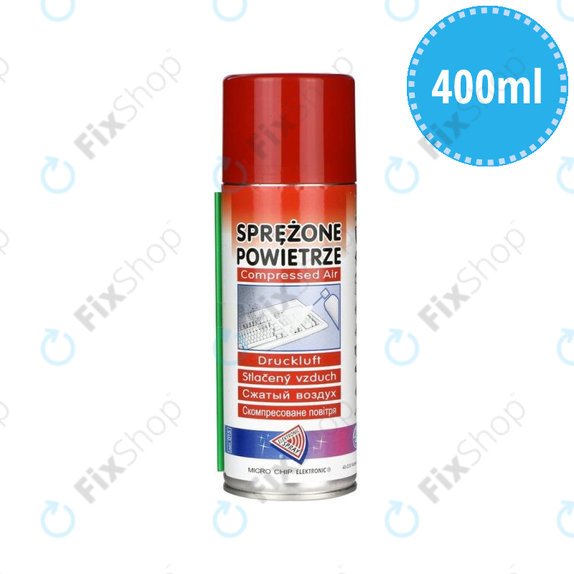 Micro Chip Electronic - Prašnik na komprimirani zrak (zapaljivo) - 400 ml