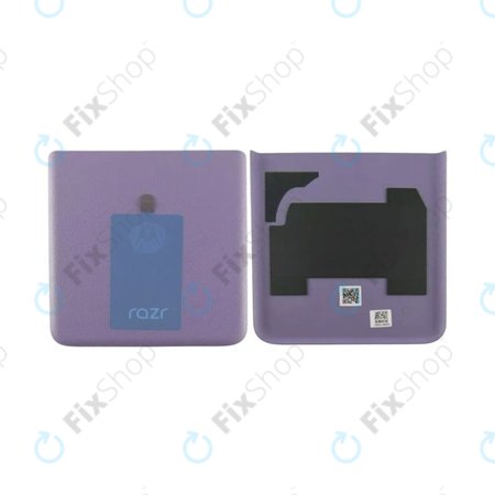 Motorola Razr 40 - Poklopac baterije (Donji) (Grape Compote) - 5S58C22941 Genuine Service Pack