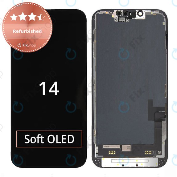 Apple iPhone 14 - LCD zaslon + zaslon osjetljiv na dodir + okvir Refurbished