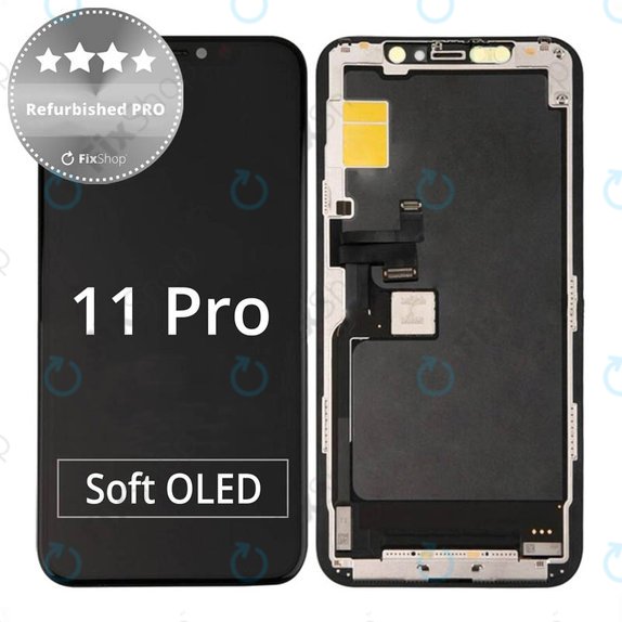 Apple iPhone 11 Pro - LCD zaslon + zaslon osjetljiv na dodir + okvir Refurbished PRO