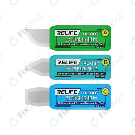 Relife RL-087 - Multifunkcijski set oštrica za demontažu zaslona