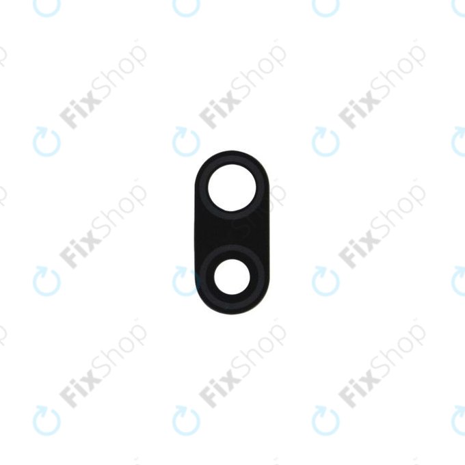 Samsung Galaxy A10s A107F - Stakleni okvir stražnje kamere (crni)