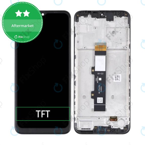 Motorola Moto G10 XT2127 - LCD zaslon + zaslon osjetljiv na dodir + okvir (Aurora Gray) TFT