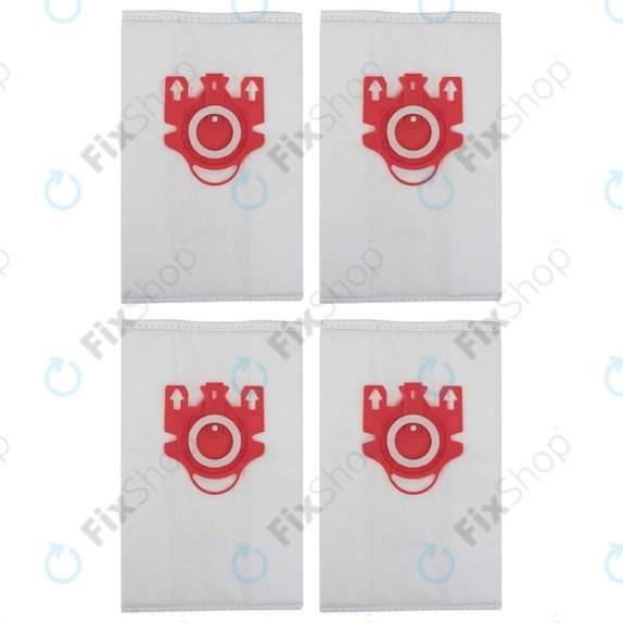 Vrećica za prašinu, 4 kom za Miele Compact C1, Compact C2, Complete C1, S4, S6, S 241 - S 799