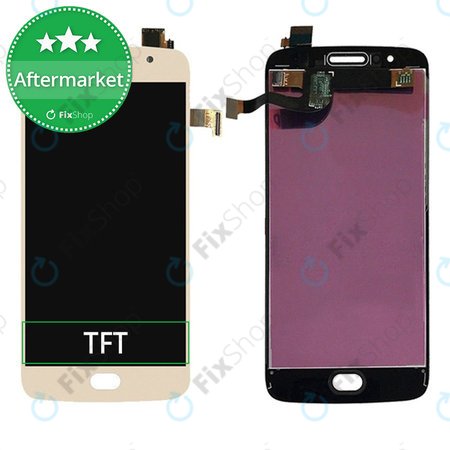 Motorola Moto G5S XT1794 - LCD zaslon + zaslon osjetljiv na dodir (Gold) TFT