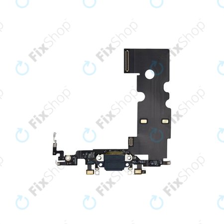 Apple iPhone SE (3. generacija 2022.) - Konektor za punjenje + fleksibilni kabel (crni)