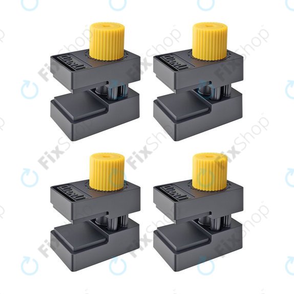 QianLi iClamp 2.0 - Plastična stezaljka s gumenim punjenjem - Raspon 12 mm (4kom)