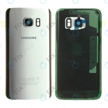 Samsung Galaxy S7 G930F - Poklopac baterije (srebrni) - GH82-11384B Originalni servisni paket