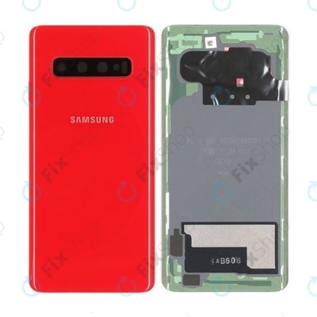 Samsung Galaxy S10 G973F - Poklopac baterije (crveni) - GH82-18378H Originalni servisni paket