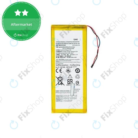 Motorola Moto G4 XT1622, G4 Plus XT11642 - Baterija Baterija GA40 3000mAh