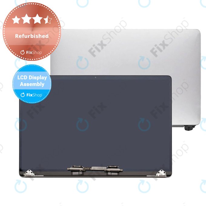 Apple MacBook Pro 16" A2141 (2019) - LCD zaslon + prednje staklo + kućište (Silver) Refurbished