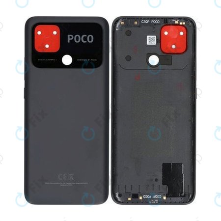Xiaomi Poco C40 - Poklopac baterije (Power Black) - 55050001WL9T Originalni servisni paket