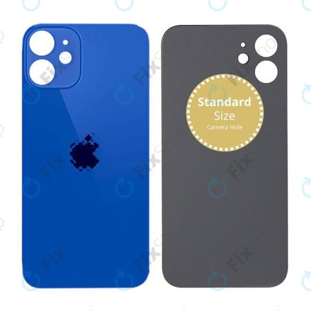 Apple iPhone 12 Mini - Stražnje staklo kućišta (plavo)