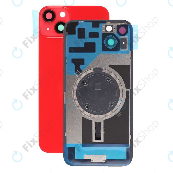 Apple iPhone 14 Plus - Poklopac baterije + čip za bežično punjenje + NFC (crveno)