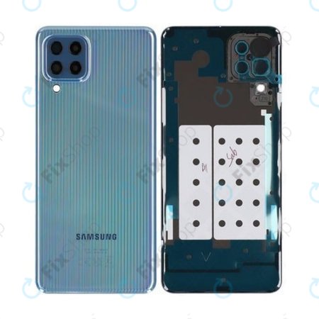 Samsung Galaxy M32 M325F - Poklopac baterije (svijetlo plava) - GH82-25976B Originalni servisni paket