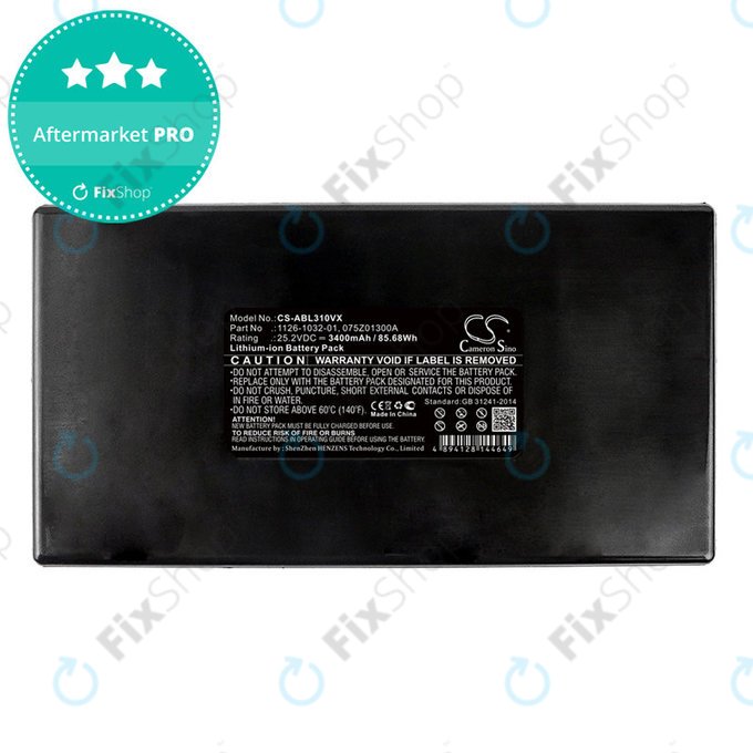 Baterija za Stiga Autoclip 125, AutoClip M7, Ambrogio L85 Evolution, 3400mAh, Li-Ion, 25.2V, 1126-1032-01, HQ