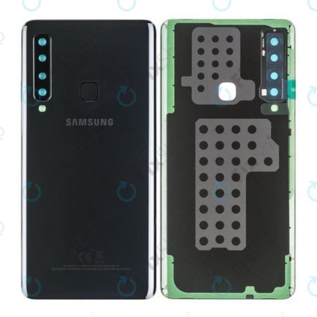 Samsung Galaxy A9 (2018) - Poklopac baterije + senzor otiska prsta (crno) - GH82-18245A, GH82-18239A Originalni servisni paket