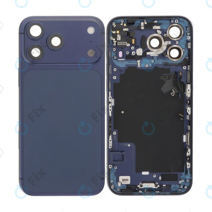 Stražnje kućište za iPhone 17 Pro Max, Dark Blue