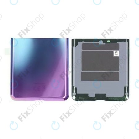 Samsung Galaxy Z Flip F700N - Poklopac baterije (donji) (zrcalno ljubičasta) - GH82-22204B Originalni servisni paket