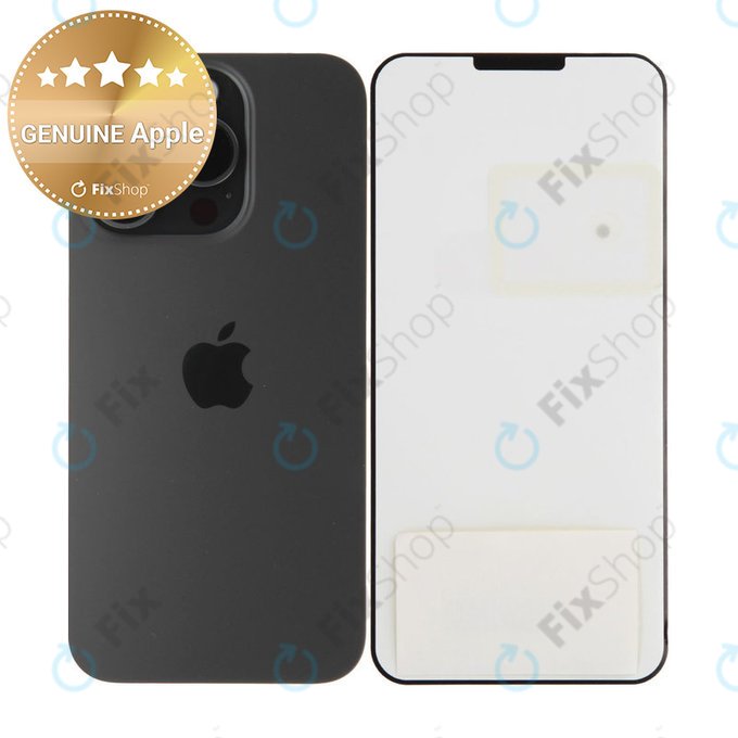 Stražnje staklo kućišta za iPhone 15 Pro | Black Titanium | 661-35700 | Genuine Apple