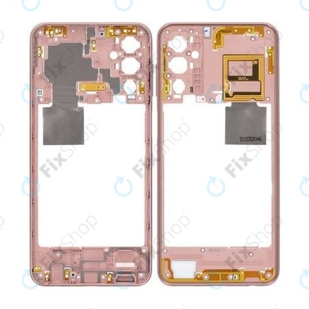 Samsung Galaxy M23 5G M236B - Srednji okvir (narančasto bakrena) - GH98-47400B originalni servisni paket