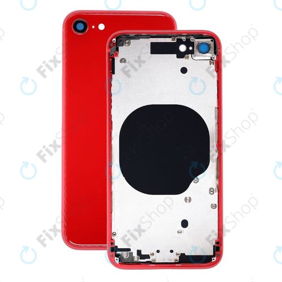 Apple iPhone SE (2. generacija 2020.) - Stražnje Maska (crveno)