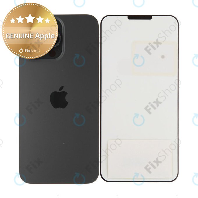 Stražnje staklo kućišta za iPhone 15 Pro Max | Black Titanium | 661-36907 | Genuine Apple