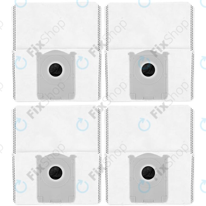Vrećica za prašinu, 4 kom za Ecovacs Deebot T30c, T50-series, T80-series, X8-series, X9 Pro-series