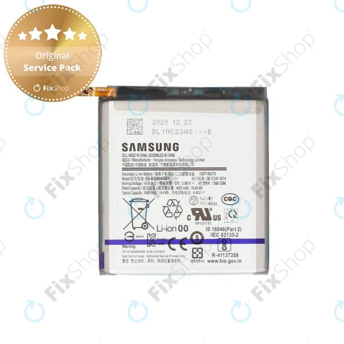 Samsung Galaxy S22 Plus S906B - Baterija 4500mAh EB-BS906ABY - GH82-27502A Genuine Service Pack