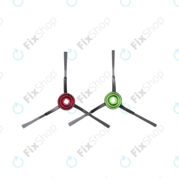 Ecovacs Deebot N-series, T-series, Ozmo-series, X-series - Bočna četka (Crna) - 2kom