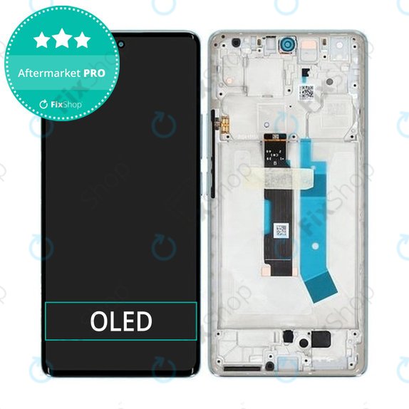 Xiaomi Redmi Note 14 Pro 4G 24116RACCG - LCD zaslon + zaslon osjetljiv na dodir + okvir (Ocean Blue) OLED