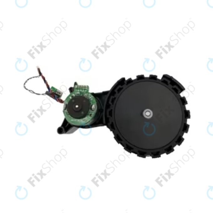Xiaomi Robot Vacuum X10, Dreame Z10 Pro, L10 Plus, D10 Plus - Kotač s motorom (lijevo) (Crna)