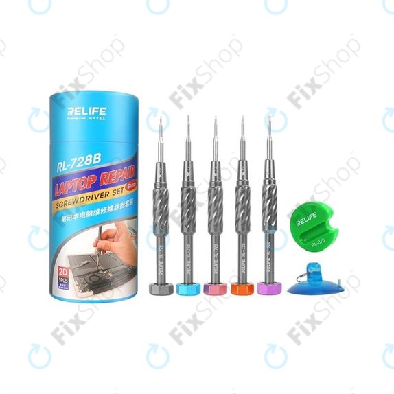 Relife RL-728B 2D - Set Odvijača za Servis Laptopova