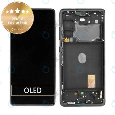 Samsung Galaxy S20 FE G780F - LCD zaslon + zaslon osjetljiv na dodir + okvir (Cloud Navy) - GH82-24220A, GH82-24219A, GH82-31328A, GH82-31329A, GH82-31321A Genuine Service Pack